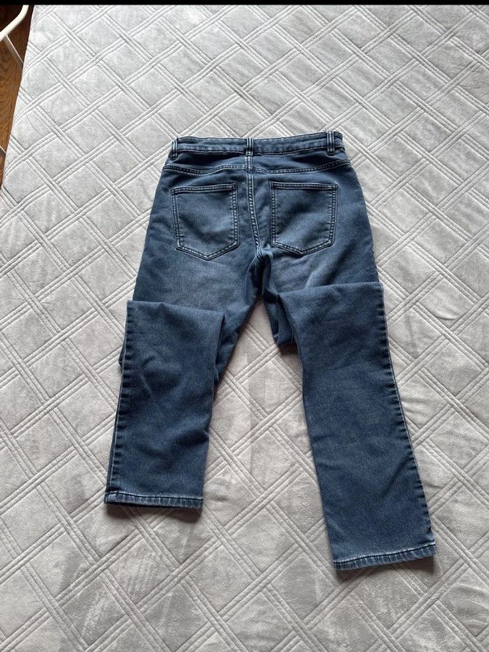 Jean bleu pour homme coupe droite - Gemo - taille 36 - très bon état - photo numéro 4