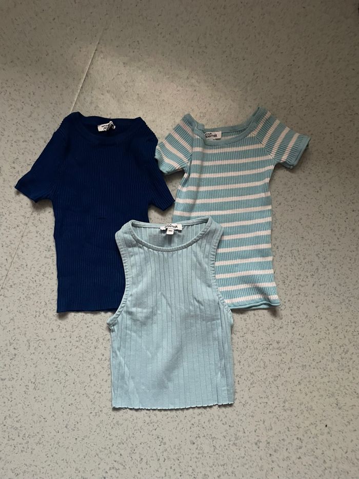 lot t-shirt fille 8 ans - photo numéro 2