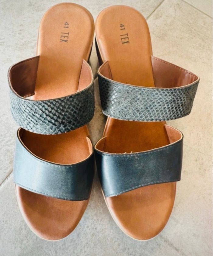 🌼sandales compensés pointure 41🌼 - photo numéro 5
