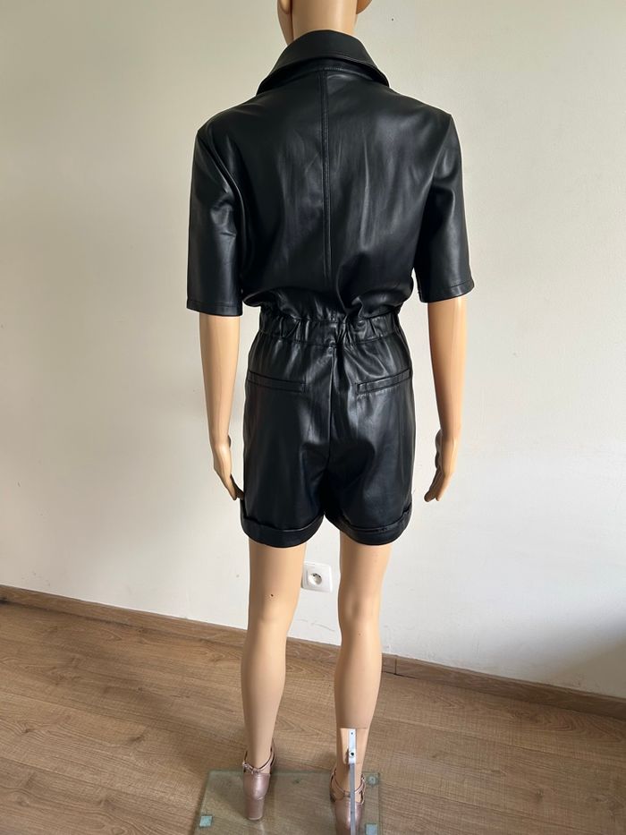 Combishort noir neuf en simili cuir Morgan taille 40 (valeur 75€) - photo numéro 9