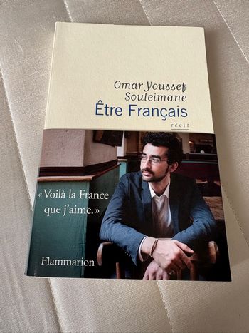Livre Être français d’Omar Jousset Souleimane éditions Flammarion 