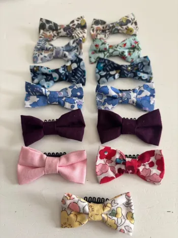 Lot barrettes anti glisses