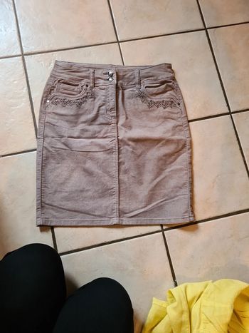 Jupe velours breal 38