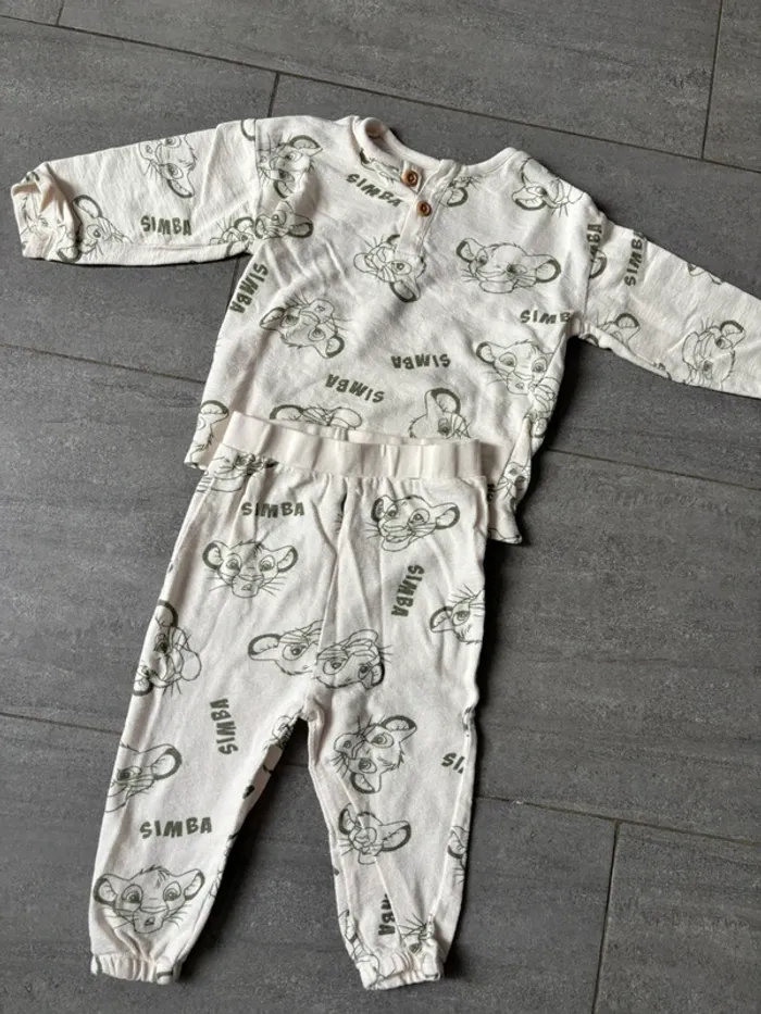 Ensemble été roi lion garçon