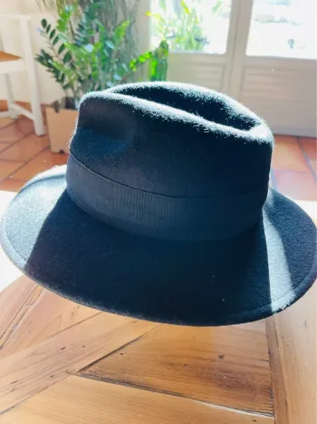 Chapeau Borsalino noir