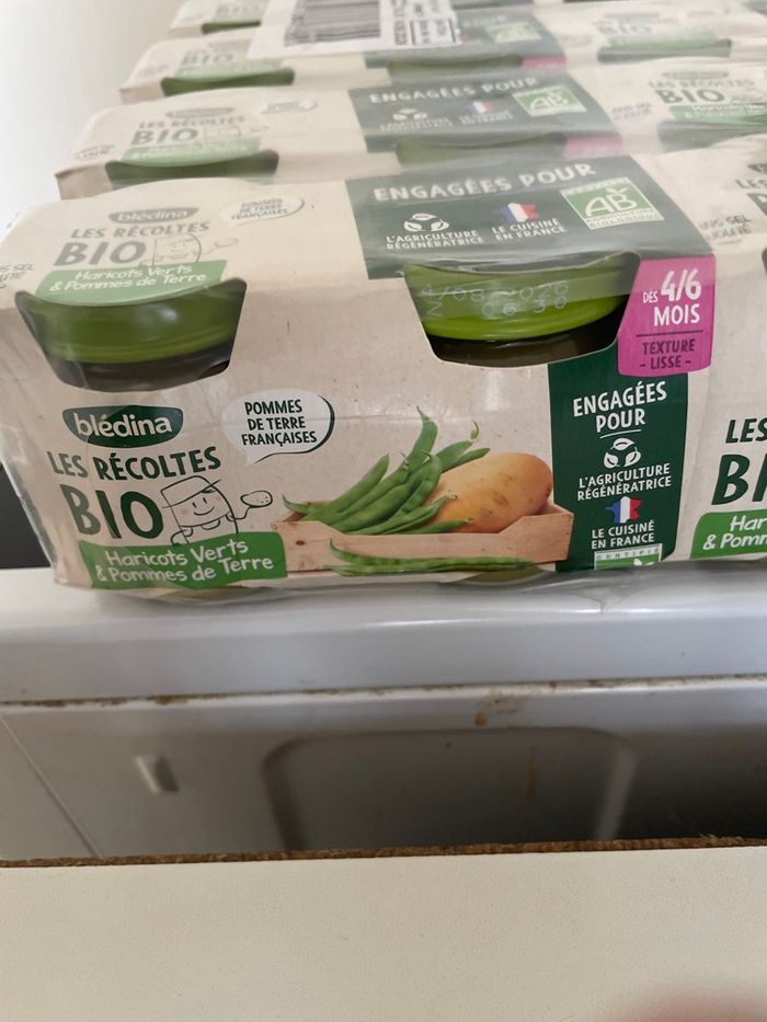 Lot petit pot salé bébé des 4/6 mois - photo numéro 2