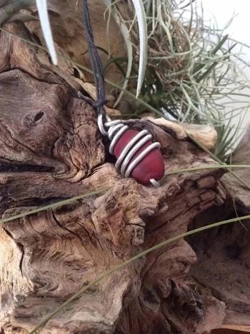 Collier mixte fait main