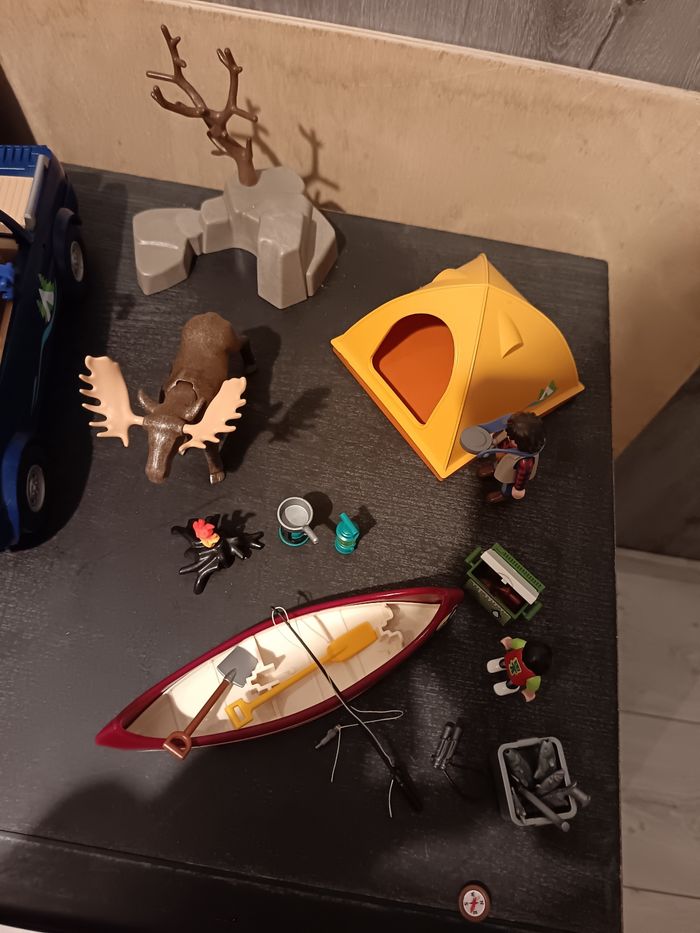 Camp de pêche playmobil