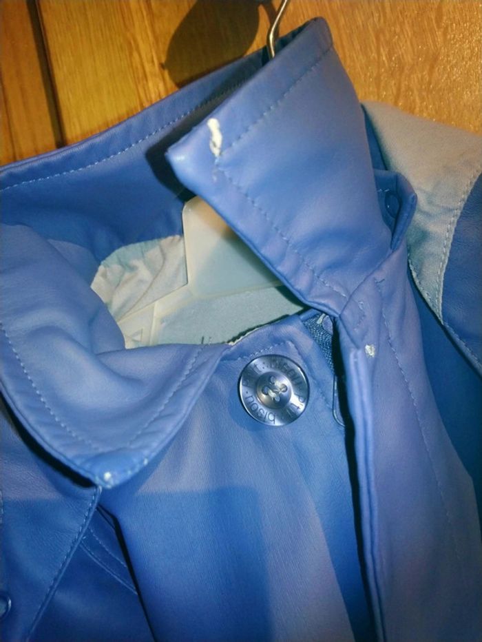 Manteau enduit imperméable esprit marin p'tit bisou 12 mois - photo numéro 9