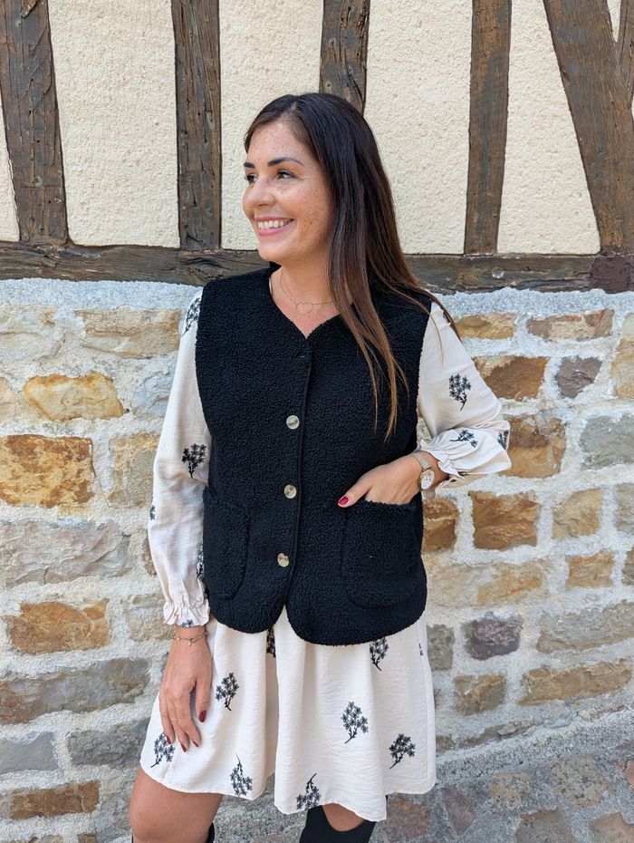 Gilet sans manche Quimper moumoute noir
Taille unique - photo numéro 4