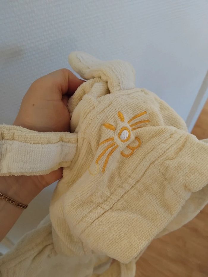 Sortie de bains 🛁 coton 100% 12mois - photo numéro 5