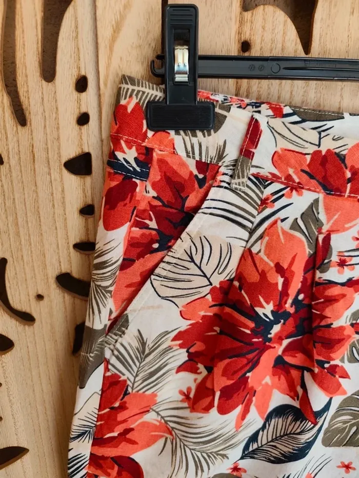 Short à revers imprimé fleuri T 40 Esmara - photo numéro 6