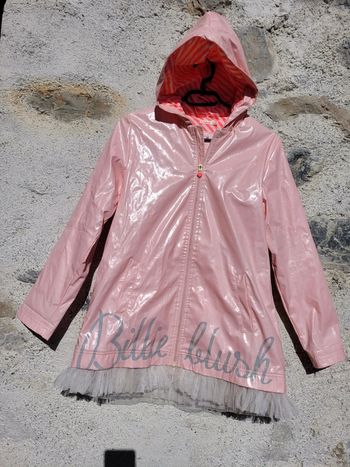 Superbe veste imperméable Billieblush, rose bonbon 🍬, 12 ans