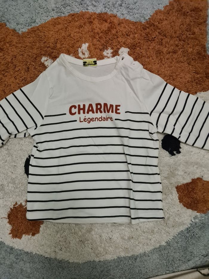 Pull marinière- 18mois