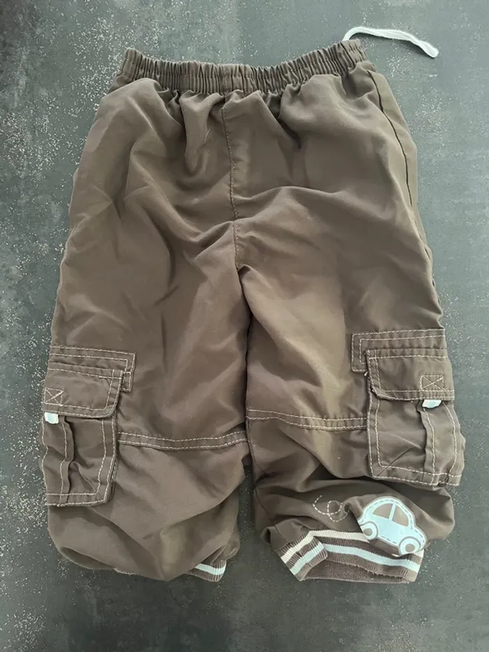 Pantalon marron taille 23 mois