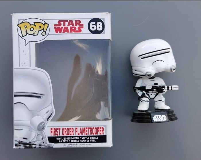Pop Games Star Wars : 68 First Order Flamtrooper - photo numéro 2