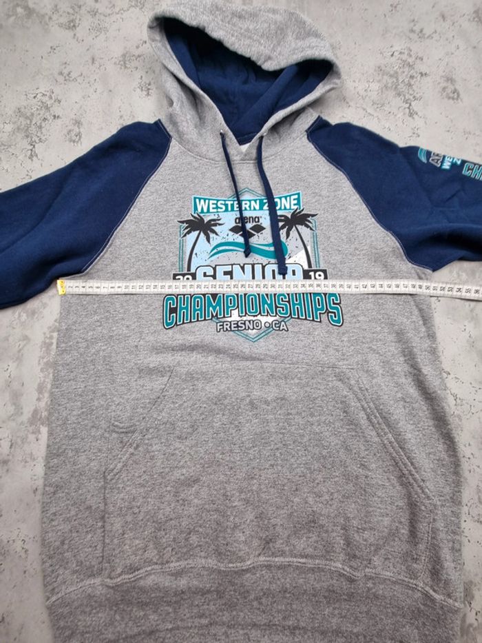 Pull à capuche universitaire Arena 2019 – Taille S Hommes - photo numéro 8
