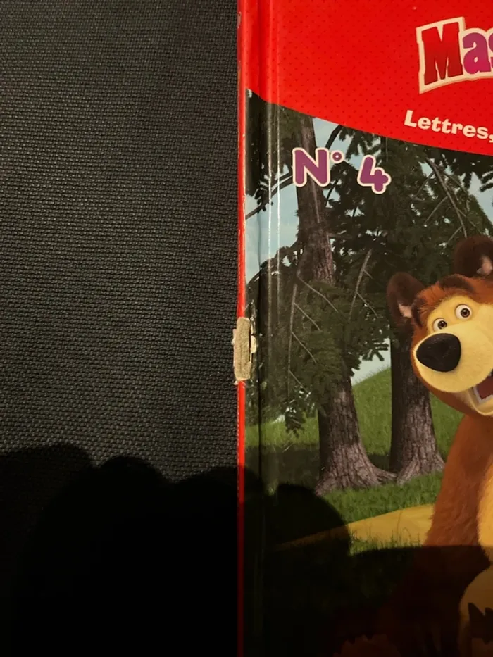 Livre pour enfants masha et michka l’abecedaire D - photo numéro 3