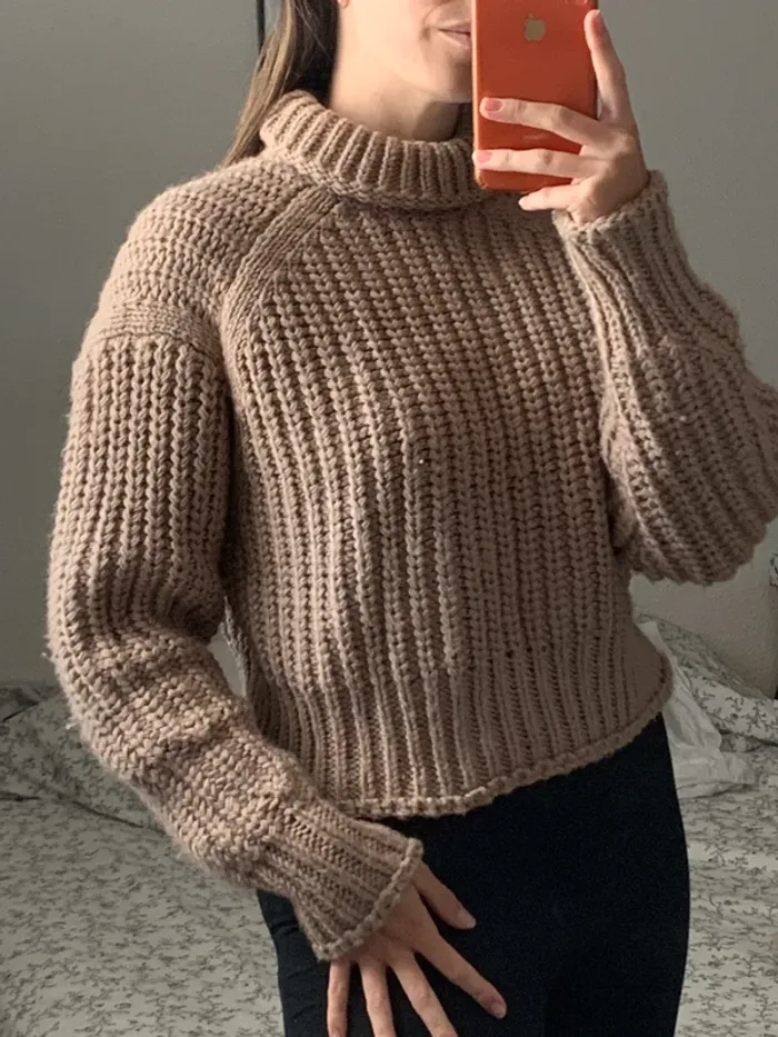 Gros pull marron H&M