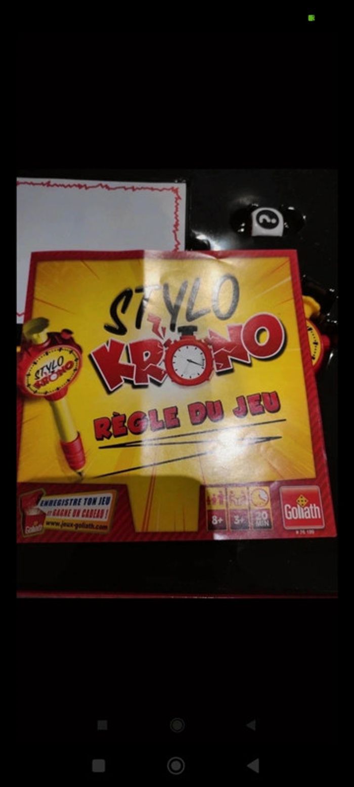 Jeu de société Stylo Krono - photo numéro 3