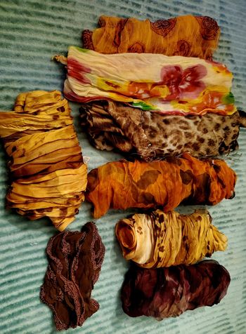 Lot 8 foulards femme