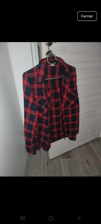 Chemise a carreaux