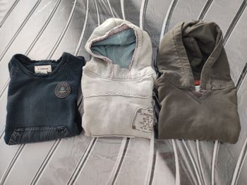 Lot trois pulls garçon