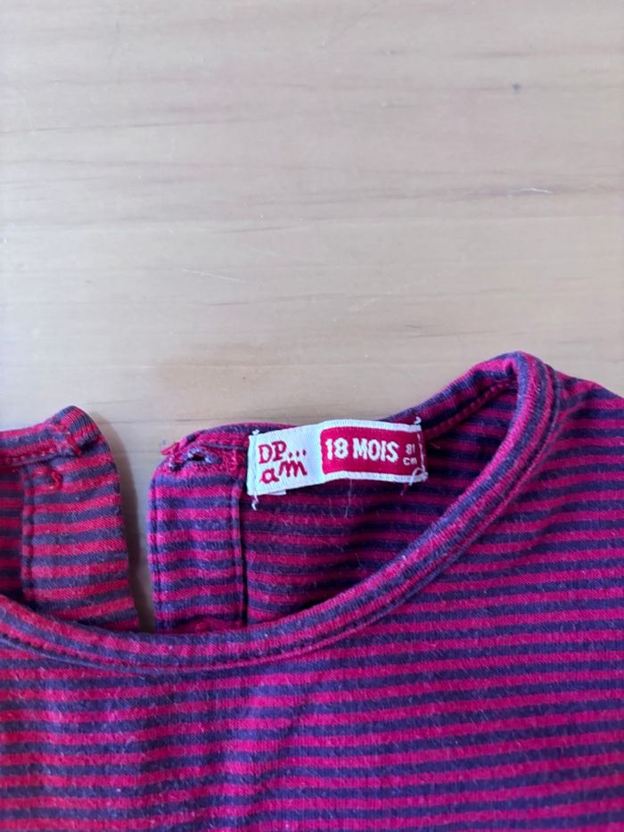 T-shirt manche longue DPAM 18mois - photo numéro 3