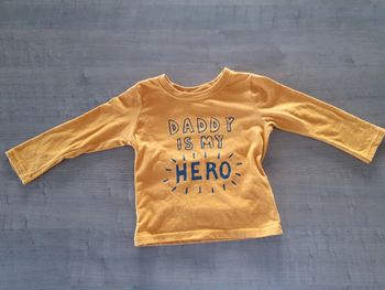 Tee shirt manches longues 24/36mois