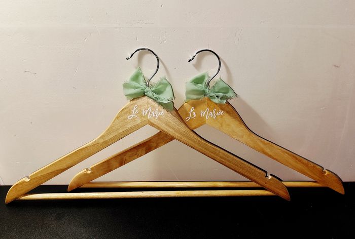 Cintre pour mariage - photo numéro 2