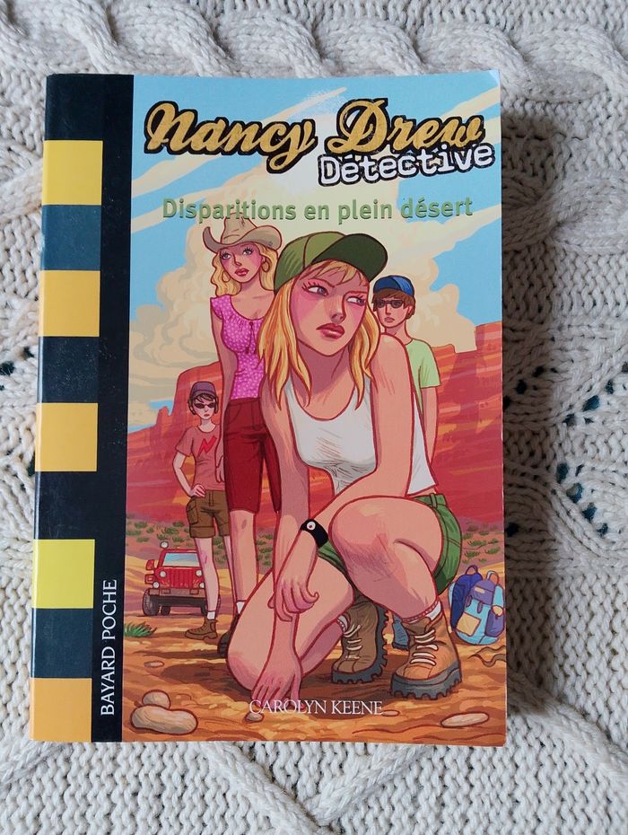 Livre enfant : Nancy Drew détective