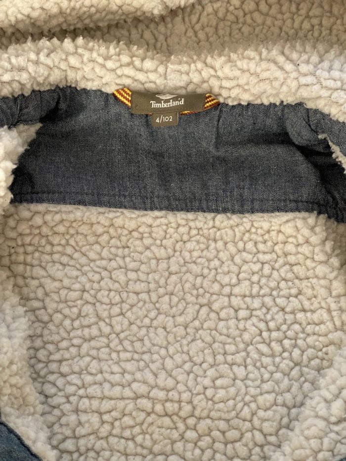 Veste fourrée 4 ans Timberland - photo numéro 4