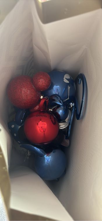Lot boule Noël Disney