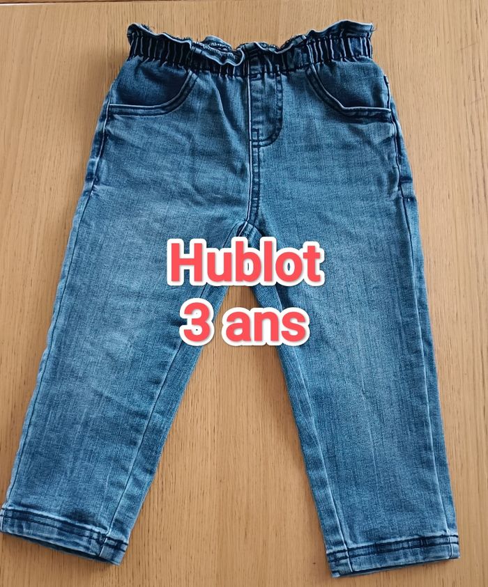 Jean Hublot 3 ans fille
