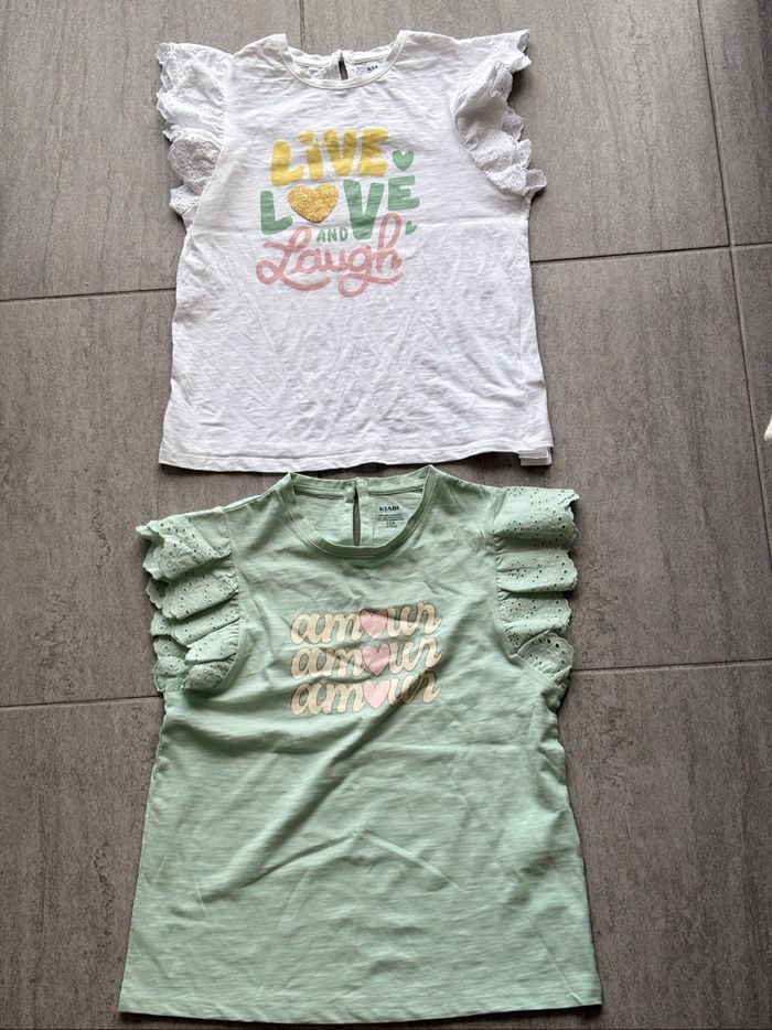 Lot de 2 tee-shirts MC
