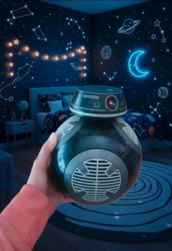 Figurine articulée BB-9E Star Wars , grande taille, avec lumières et sons.