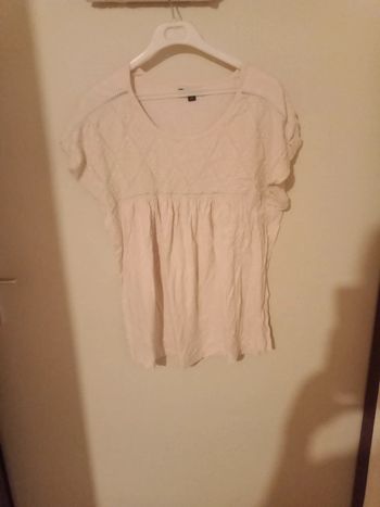 T-shirt femme taille M rose pâle