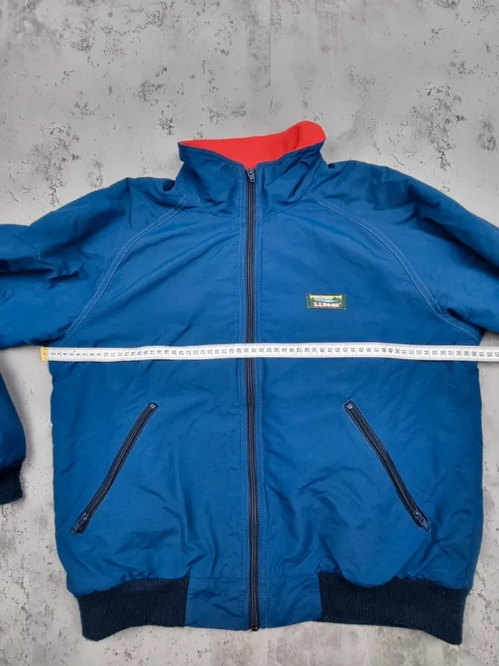 Doudoune bleu L.L. Bean – Taille M Homme (mesures en photos) - photo numéro 8