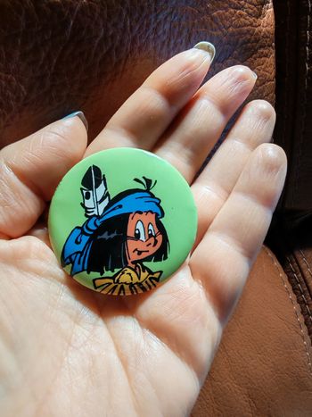 Badge de BD Yakari Le Lombard 2010 Derib - Job