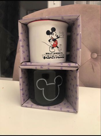 Lot 2 mugs Disney Mickey – 330 ml – tout Neuf