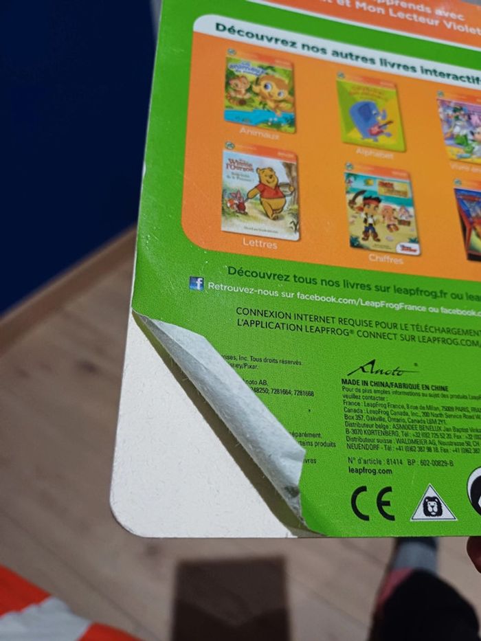 Livre leap frog  scout & violette - photo numéro 4