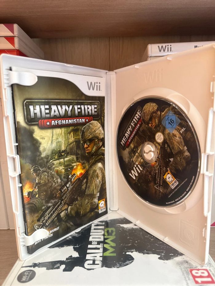 Heavy fire afghanistan jeu Wii guerre - photo numéro 2