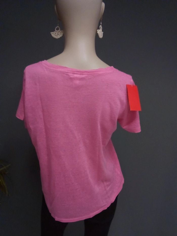 Tee shirt lin - photo numéro 2