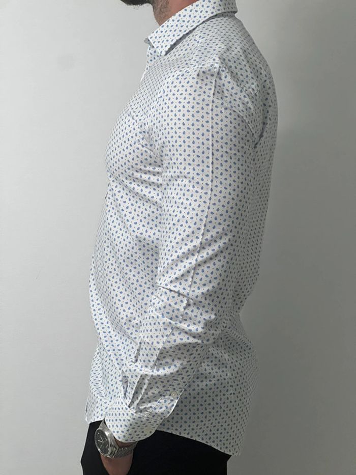 Chemise café coton T38 - photo numéro 2