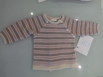 pull 6 mois multicolore