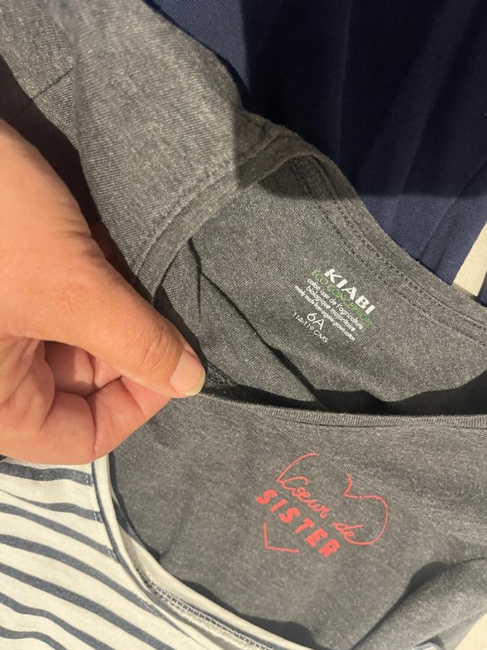 Lot de 7 tee shirts 5 ans et 6 ans en tbe - photo numéro 9