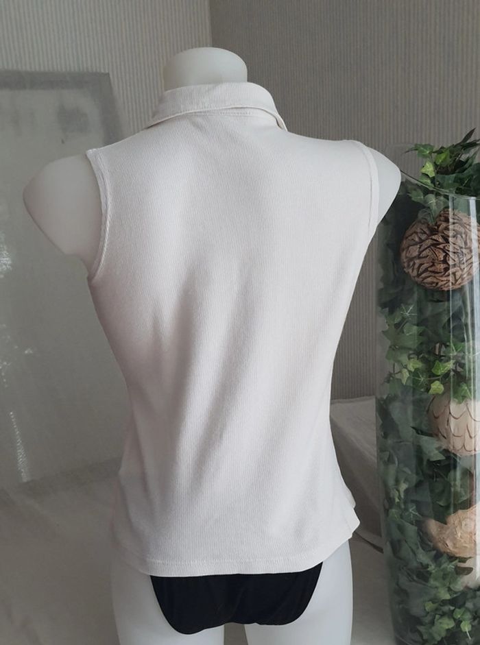 Top blanc "Daniel Hechter" taille 38/M - photo numéro 4