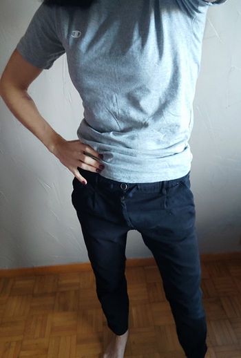 Cargo noir Zara taille 13-14ans (XS)