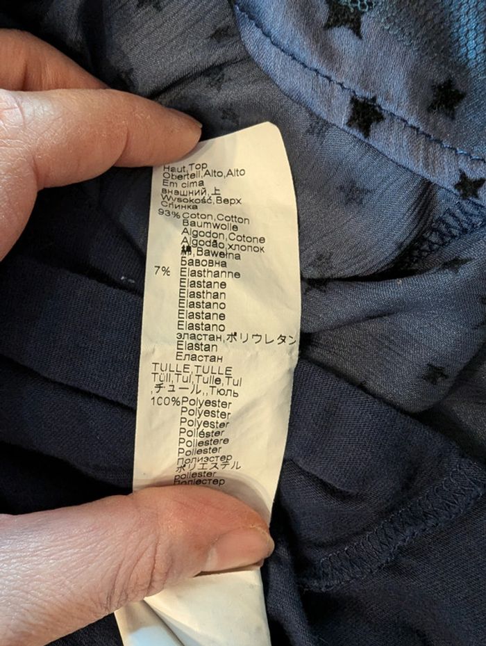 Robe bleu marine et blanche - 12/18 Mois - photo numéro 5