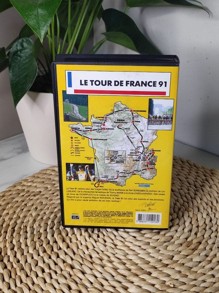 VHS tour de France 91 - photo numéro 2